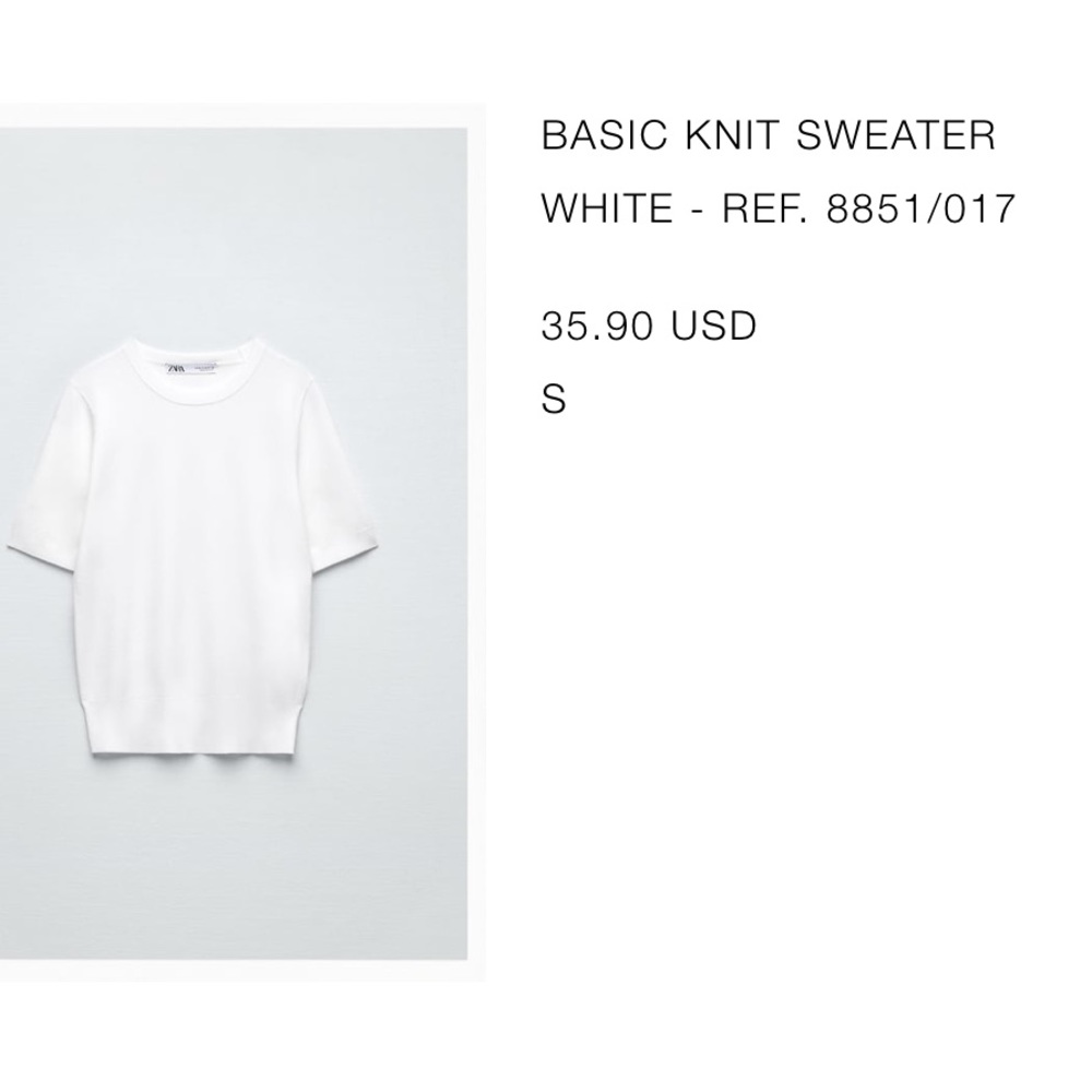 Zara Basic Knit Sweater - image 2